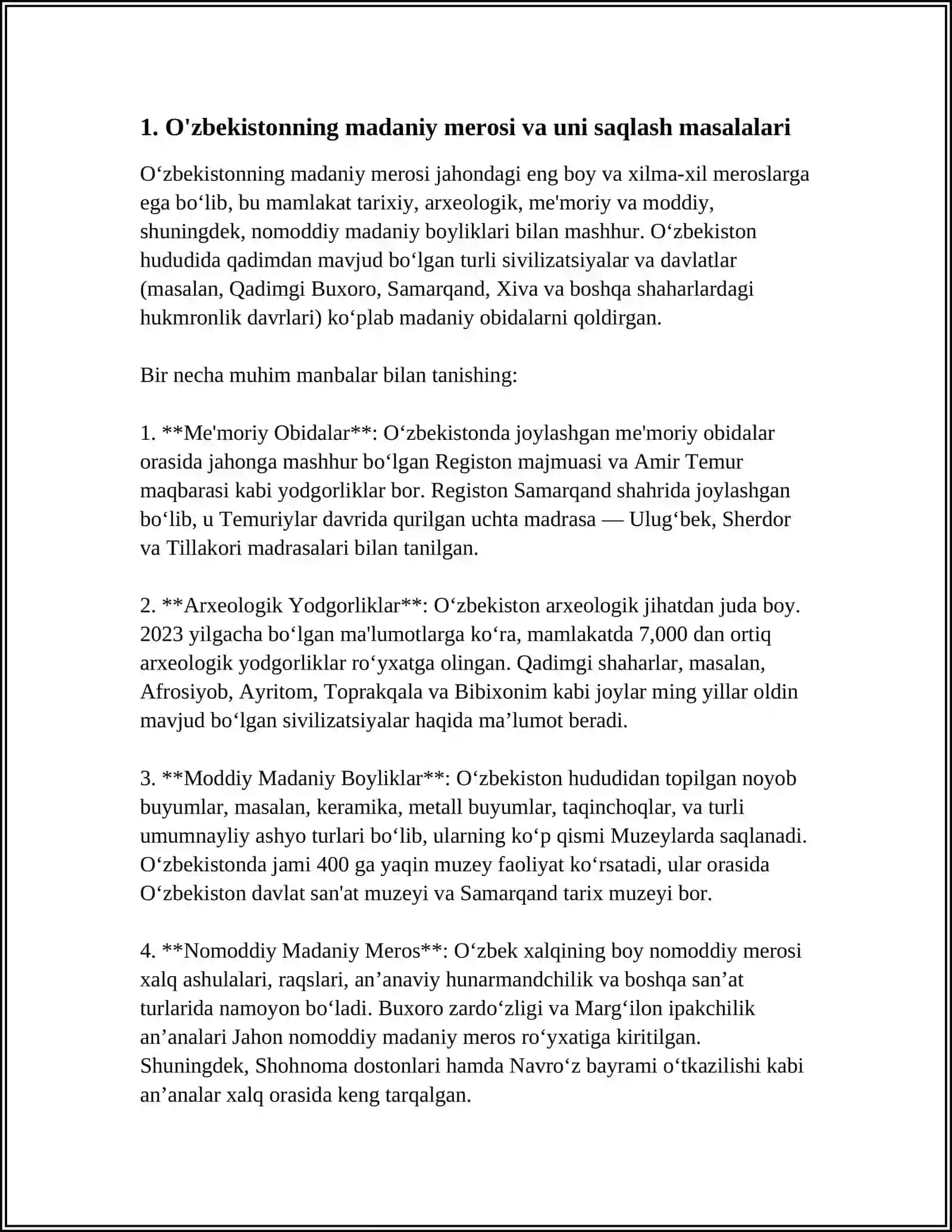 REFERAT YOZISH 3
