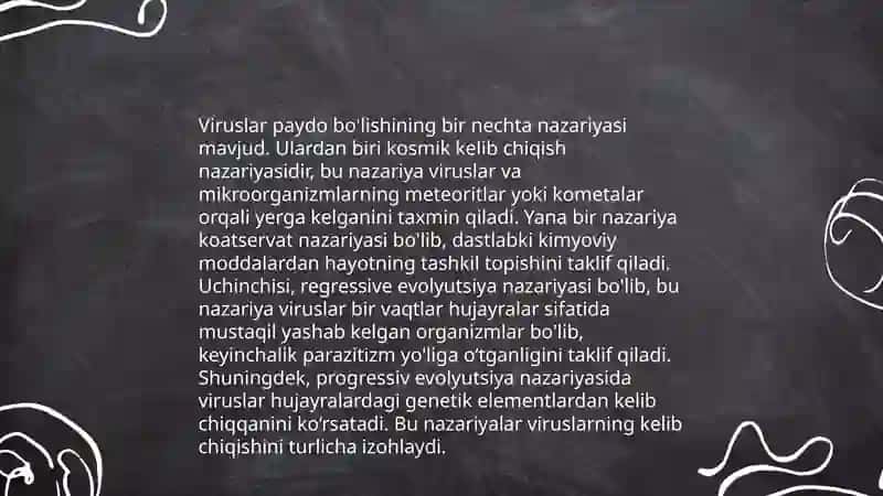 Viruslarning kelib chiqishi va ularning ahamiyatini 3