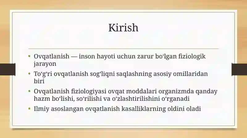 ovqatlanish ilmiy asoslari 3