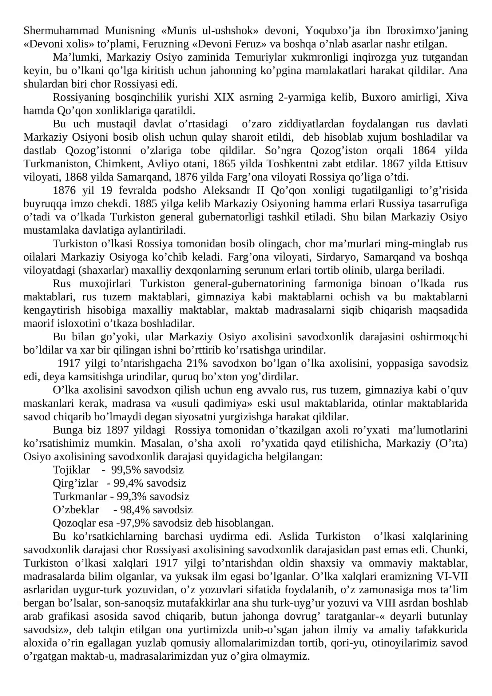 Turkiston o’lkasida ta’lim-tarbiya va pedagogik fikrlar 3