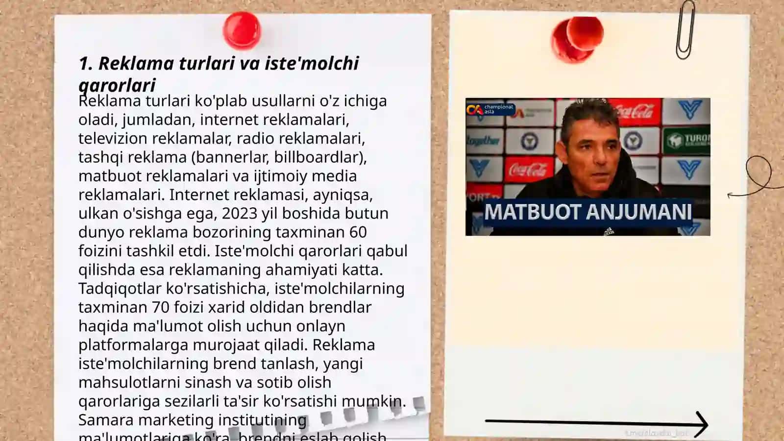 Reklama va istemolchilarning tanlovi 3