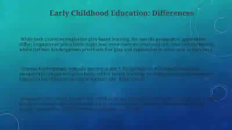Early Childhood Education: Differences 3