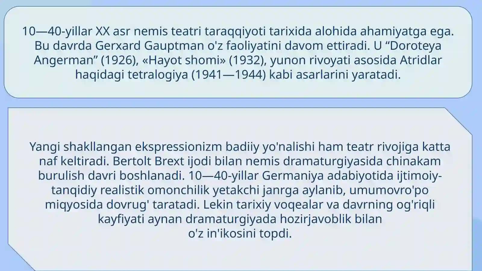 Brext dramaturgiyasi 3