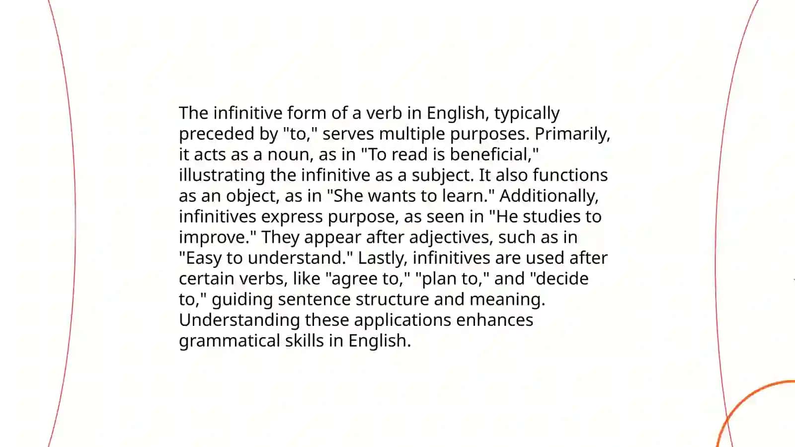 Infinitive Forms of Verbs 3