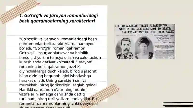 Go’ro’g’li va Jarayon Romanlari Qiyosiy Tahlili 3
