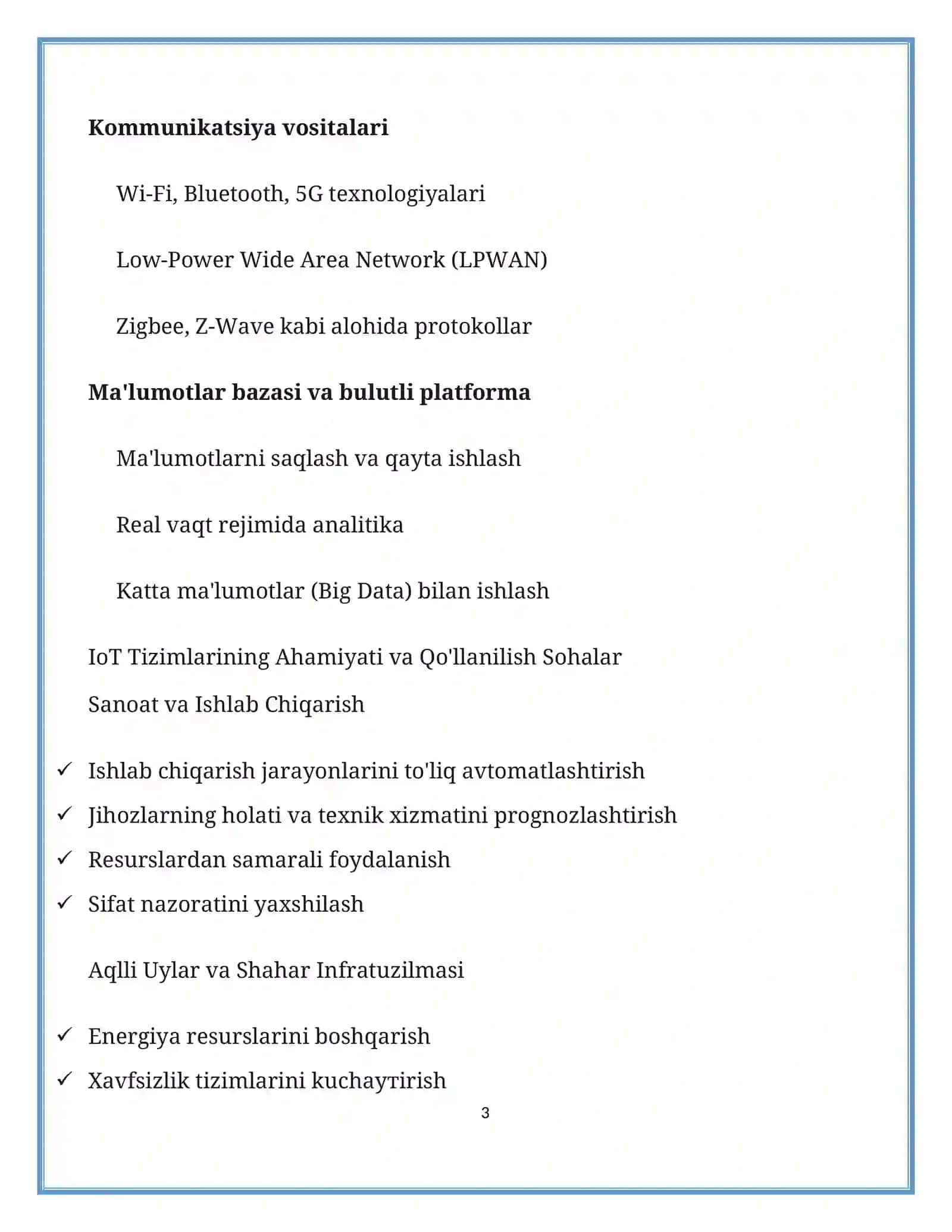IOT(Internet of things) tizimlarida xavfsizlik muammolari tahlili 3