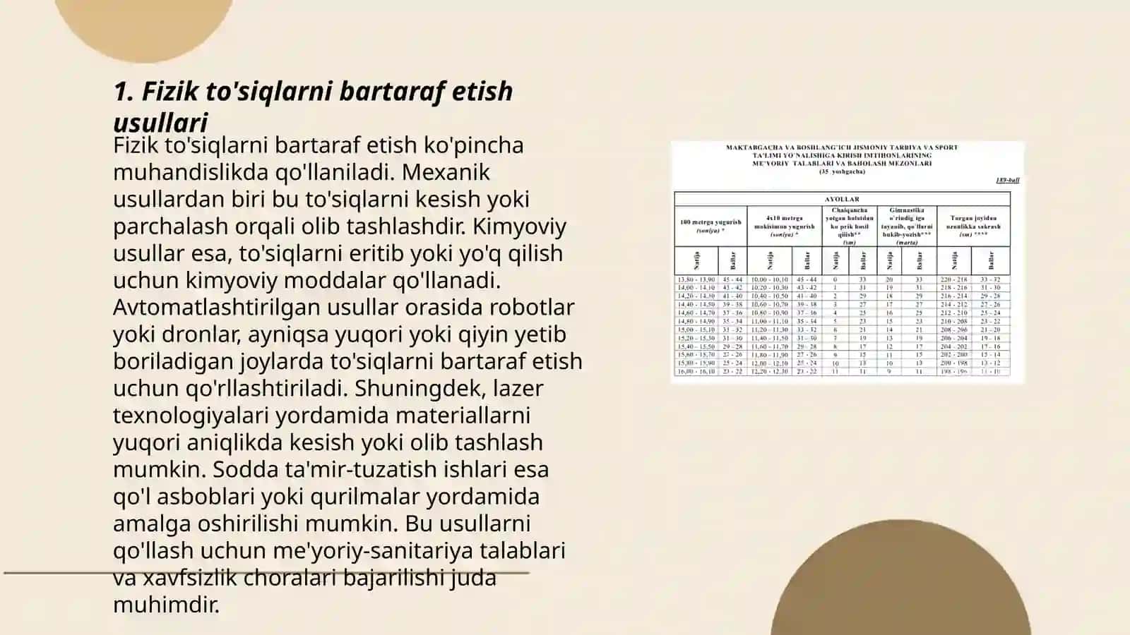 5-bosqich to'siqlarni bartaraf etish va harakat imkoniyatlarini kengaytirish 3