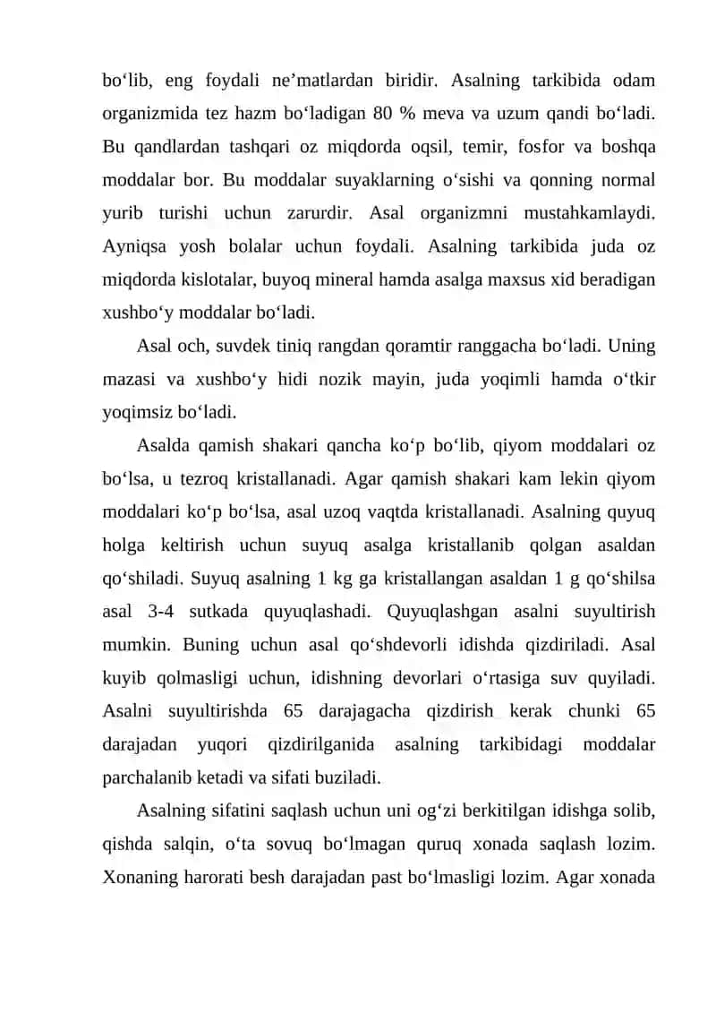 Asalarichilik Mahsulotlari 3