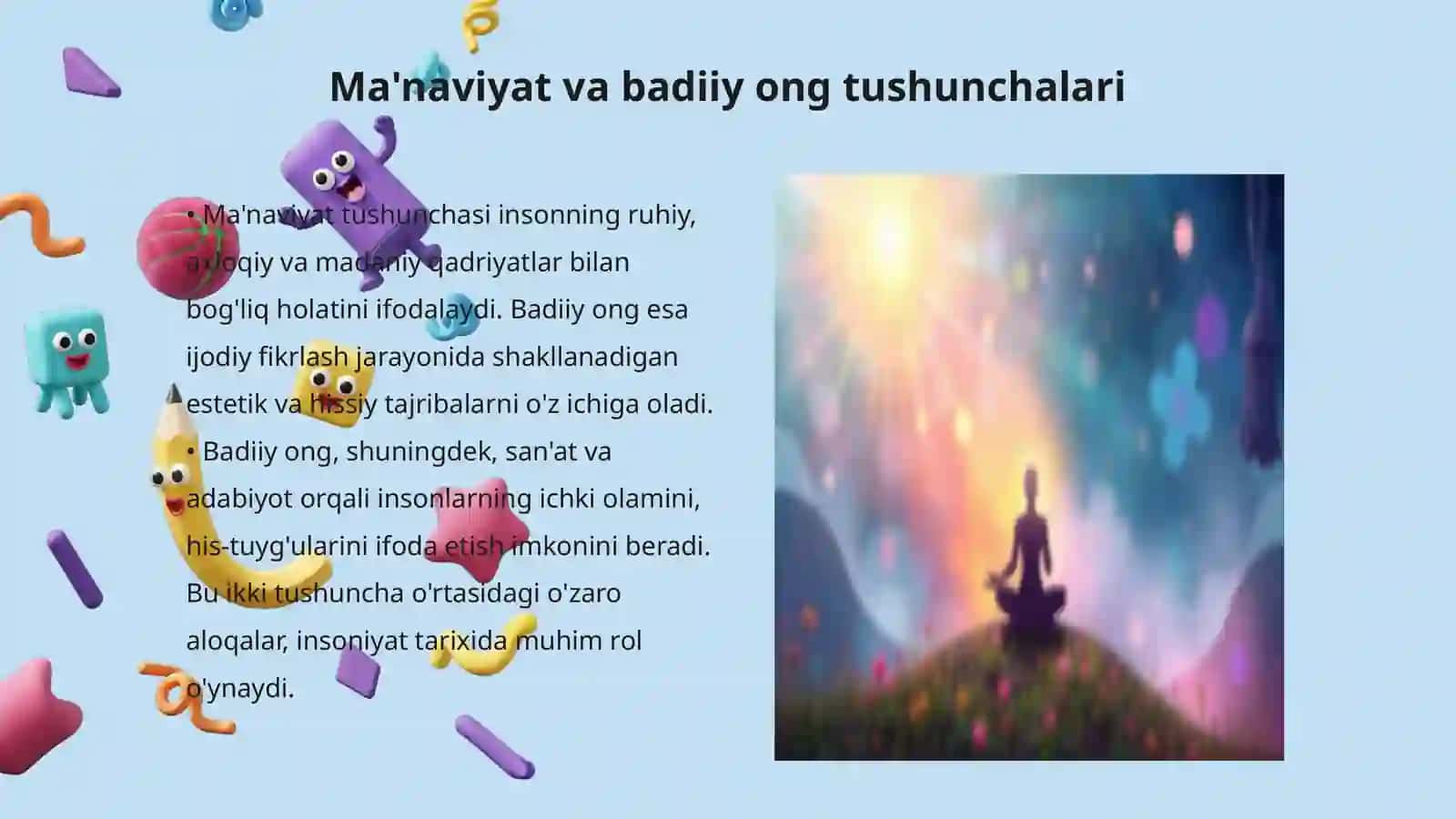 MA’NAVIYATNING YUKSALISHIDA BADIIY ONG VA TAFAKKUR 3