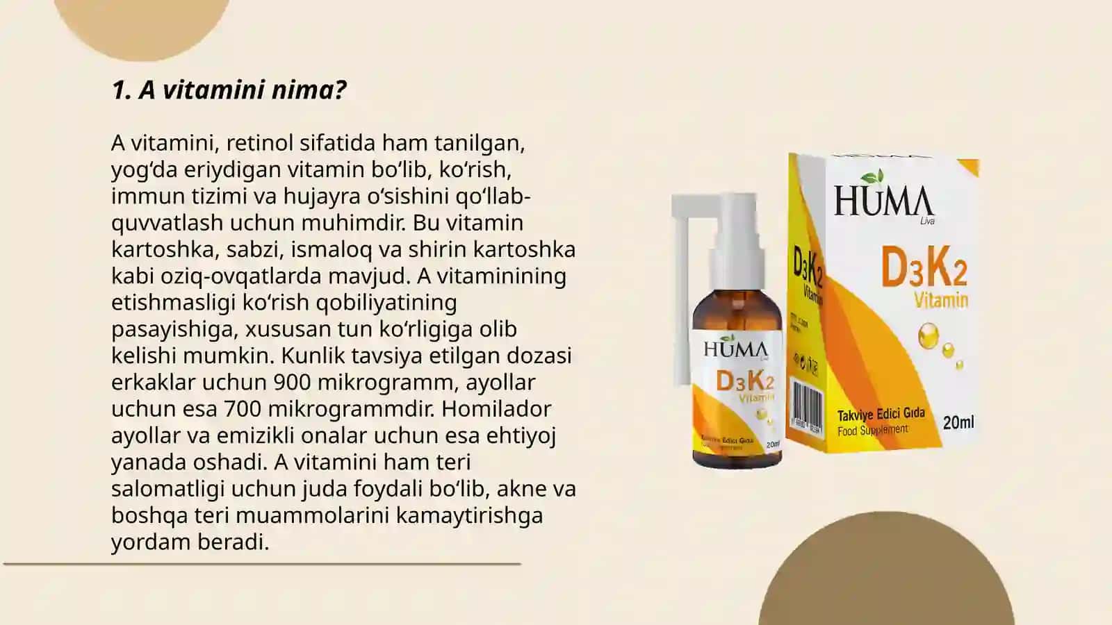 A vitamini 3