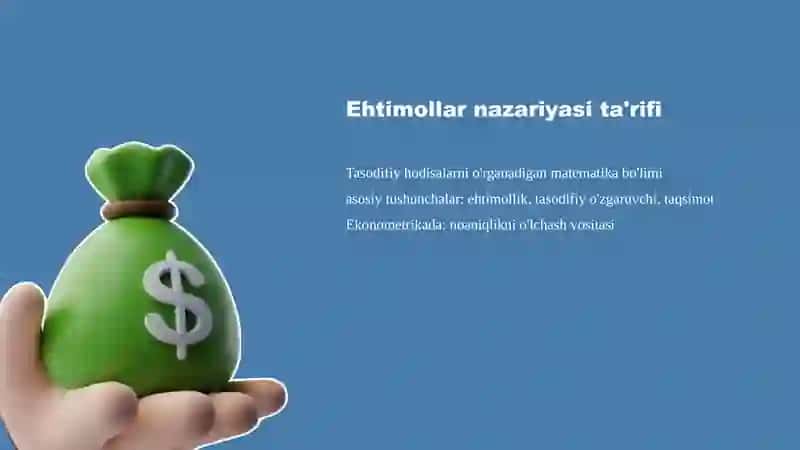 Ekonometrika ta'rifi 3