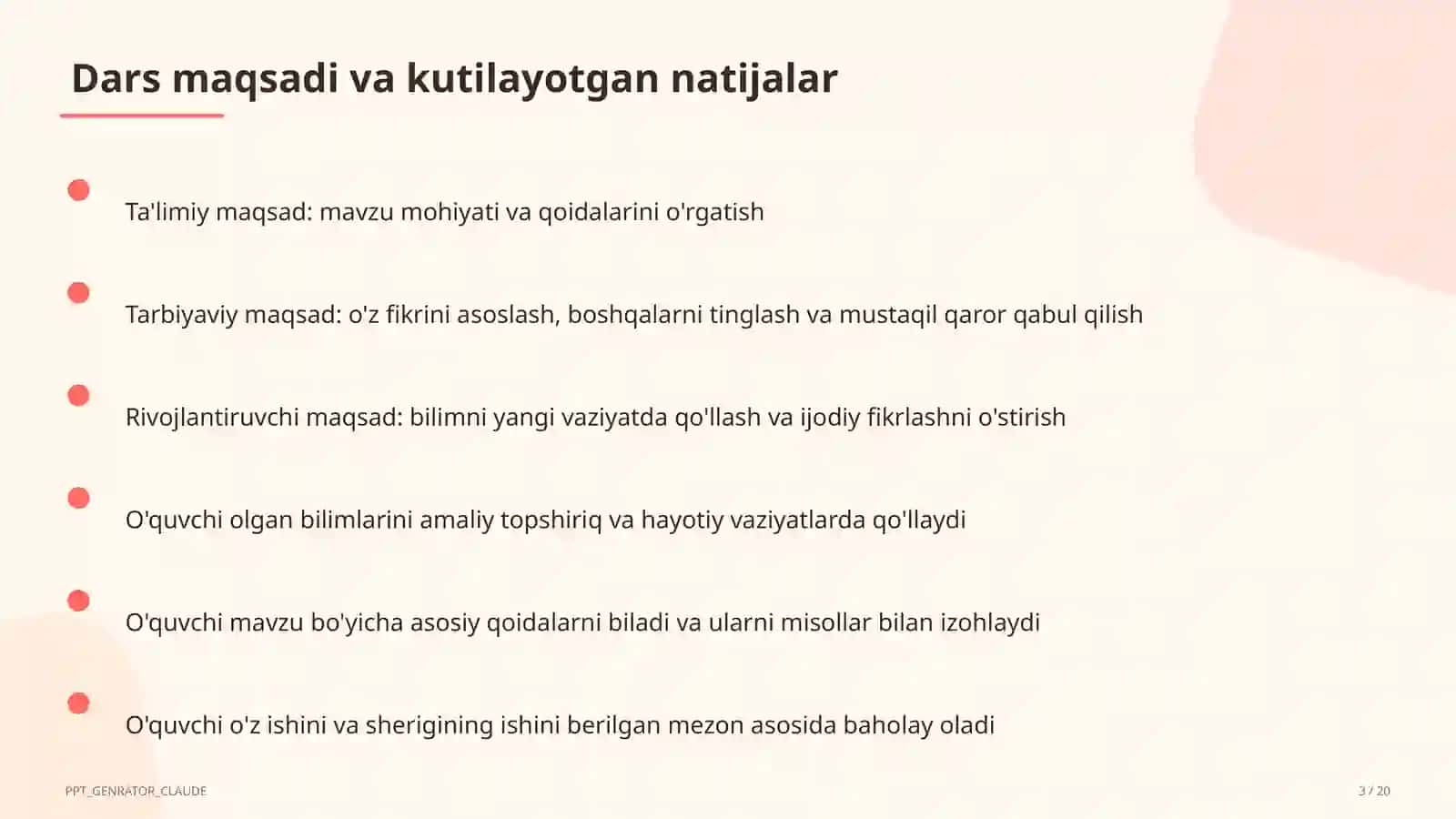 Tinish belgilari: nuqta, so'roq va undov (2-sinf) 3