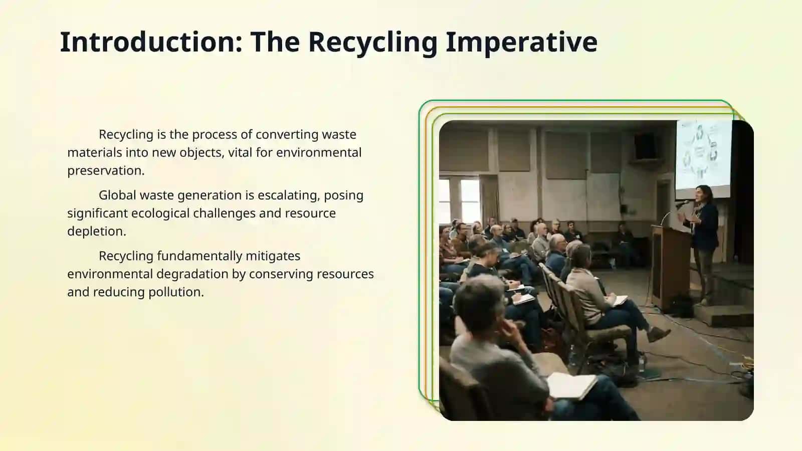 The role of recycling in protecting the environment 3