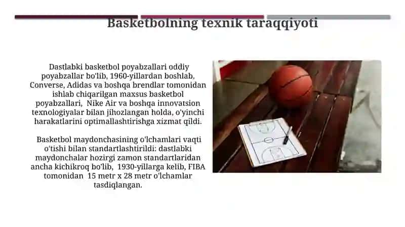 Basketbol o’yining kelib chiqishi va taraqqiyoti 3