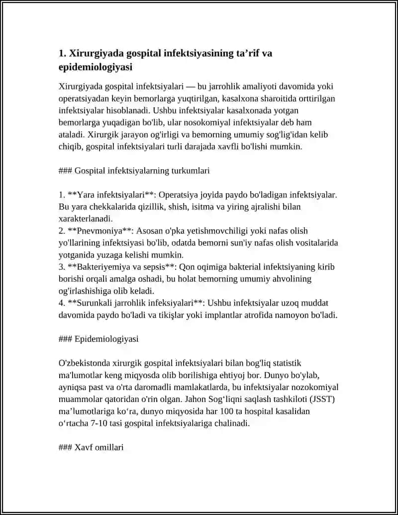 XIRURGIYADA GOSPITAL INFEKSIYANING PROFILAKTIKASI 3