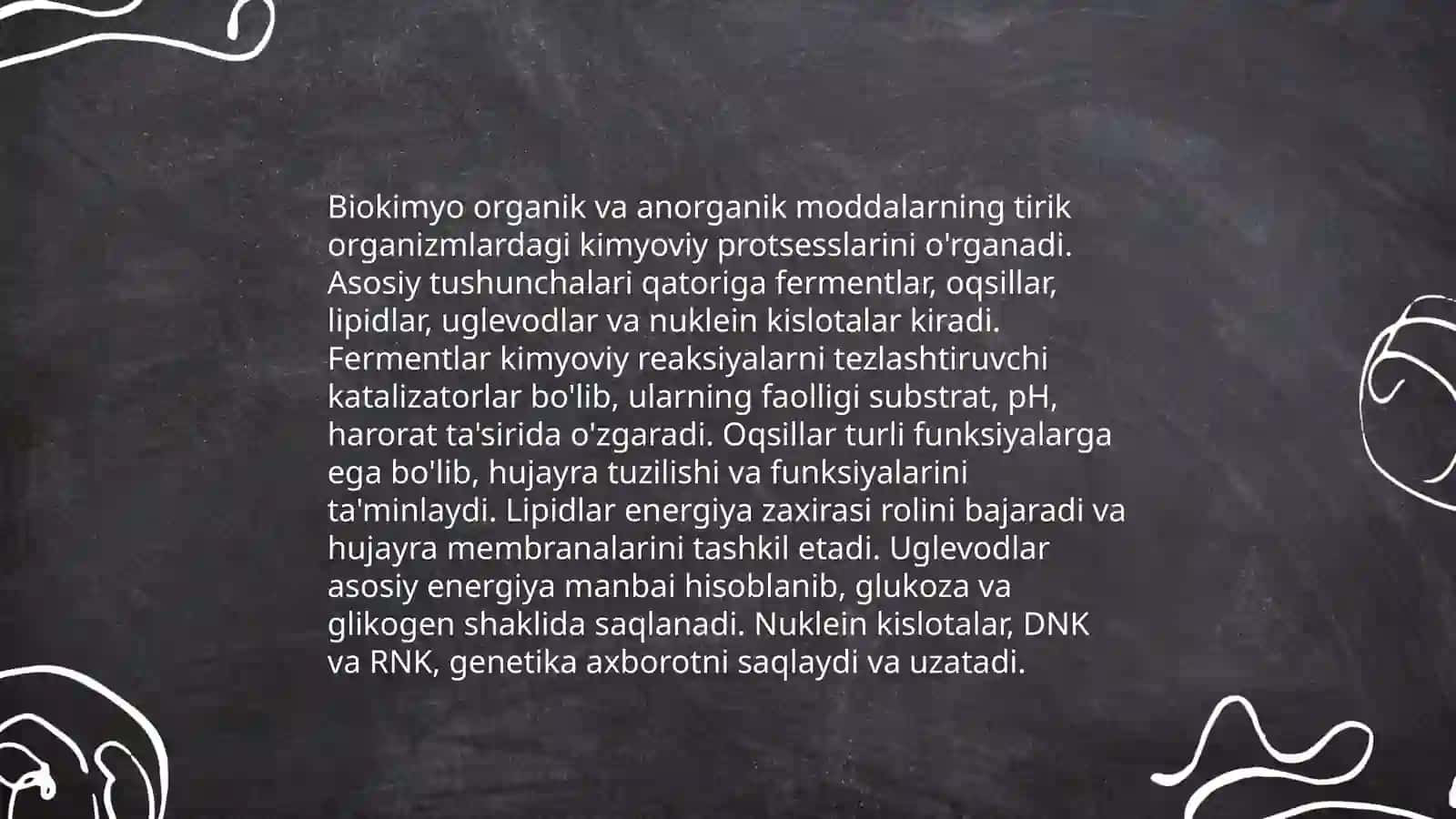 Biokimyo 3