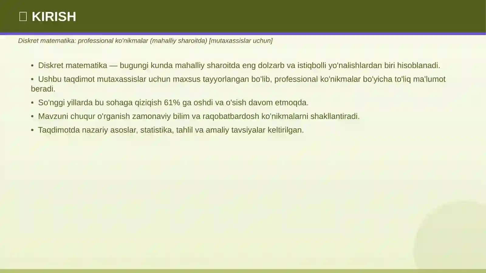 DISKRET MATEMATIKA 3