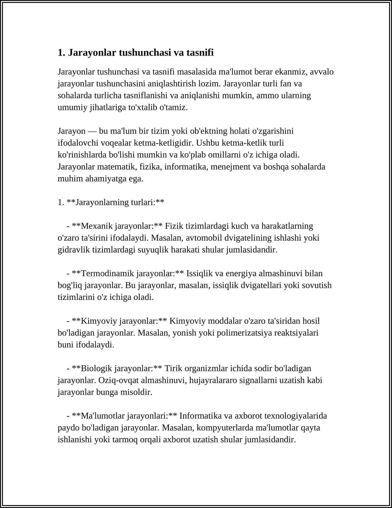 IRODAVIY JAROYONLAR BOSQICHLARI 3