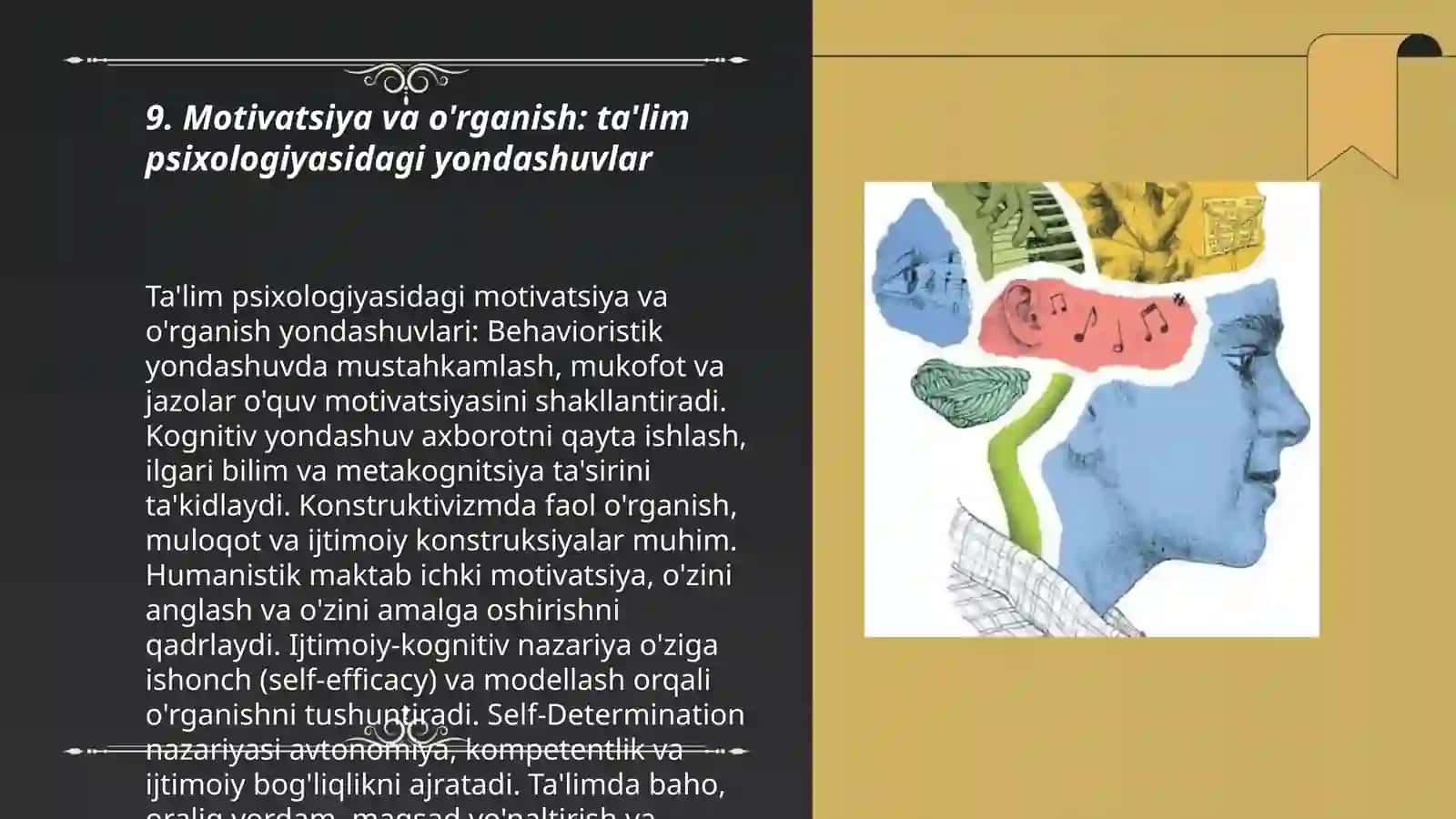 UMUMIY PSIXOLOGIYA FANIDAN TAYYORLAGAN TAQDIMOT 3