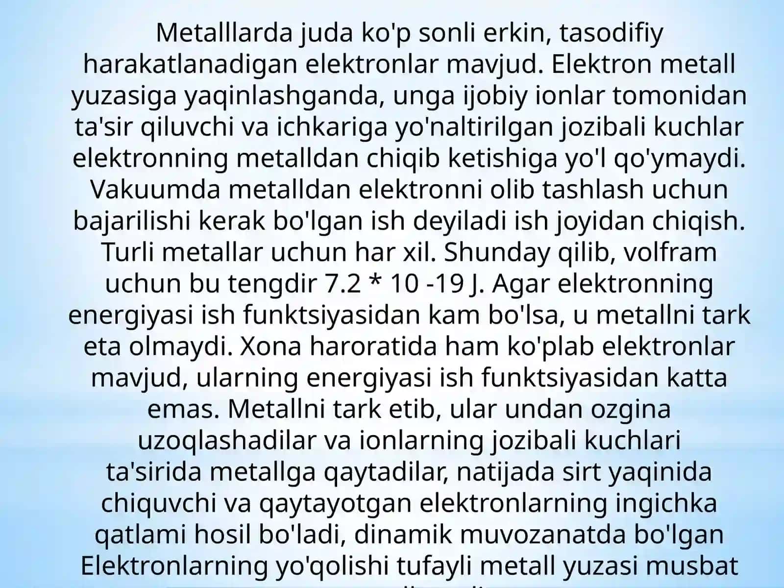 Vakuumda elektrtoki 3