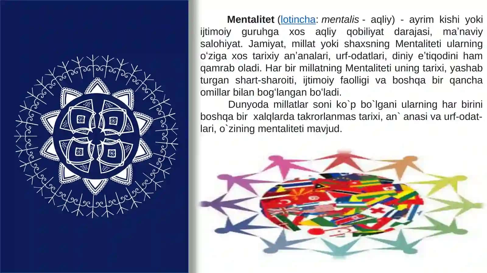 Milliy mentalitet xususiyatlari 3