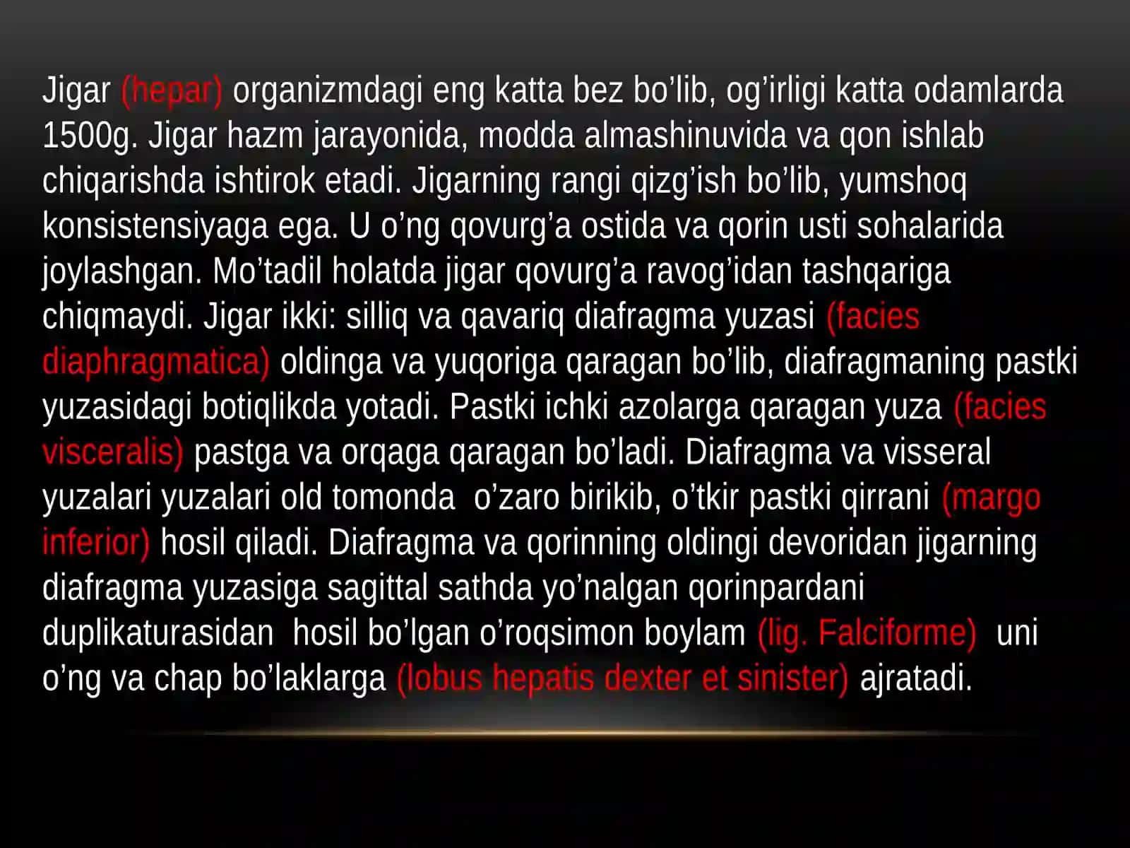 Jigar (o’t pufagi, ularning yoshga qarab o’garishi) 3