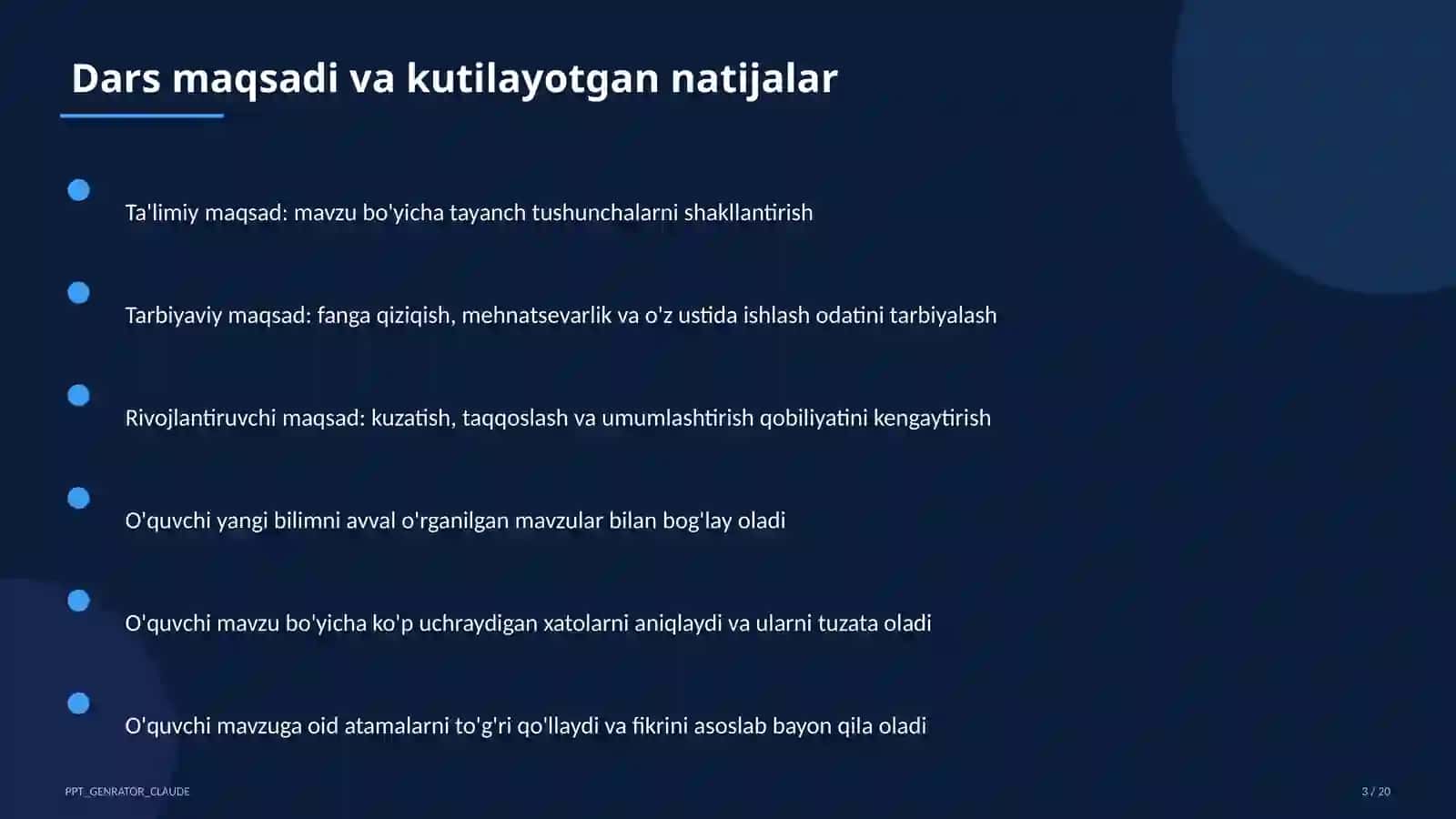 Quyosh sistemasi: sayyoralar va ularning yo'ldoshlari (9-sinf) 3