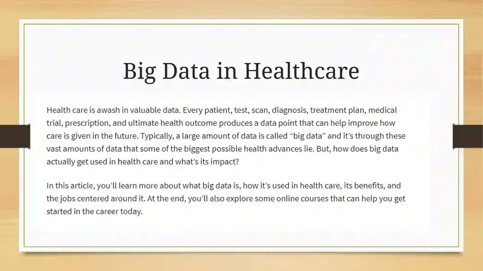 Big Data in Healthcare 3