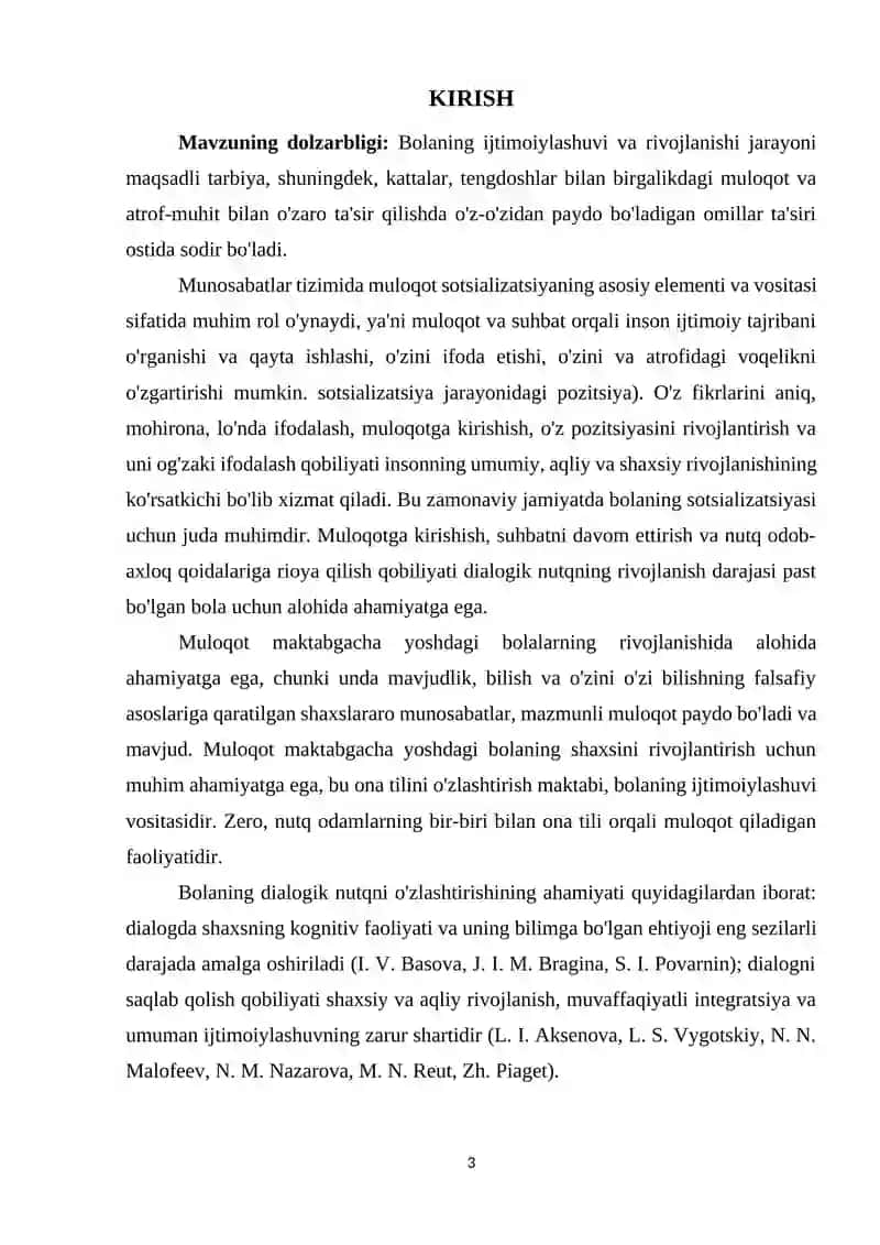 MAKTABGACHA KATTA YOSHDAGI BOLALARNI KONSTRUKTIV DIALOG TUZISHGA O’RGATISH METODIKASI 3