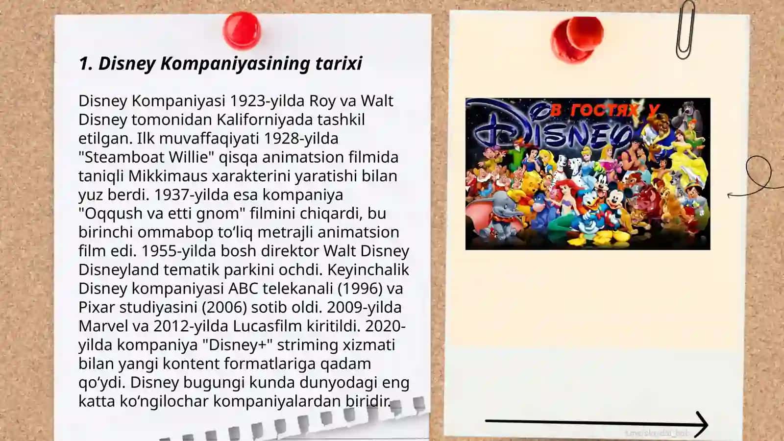 Disney Kompaniyasi haqida umumiy maʼlumot va Swot tahlili 3
