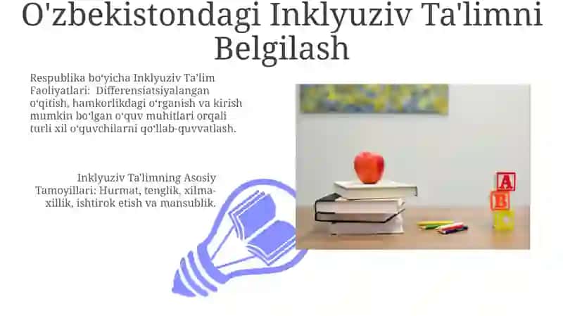 Inklyuziv Ta'lim bo'yicha Respublikada olib borilayotgan faoliyat 3