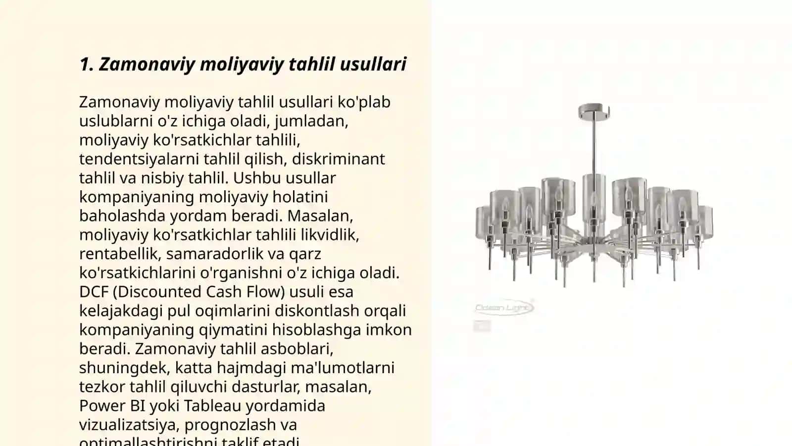 Zamonaviy moliyada fundamental masalalar 3