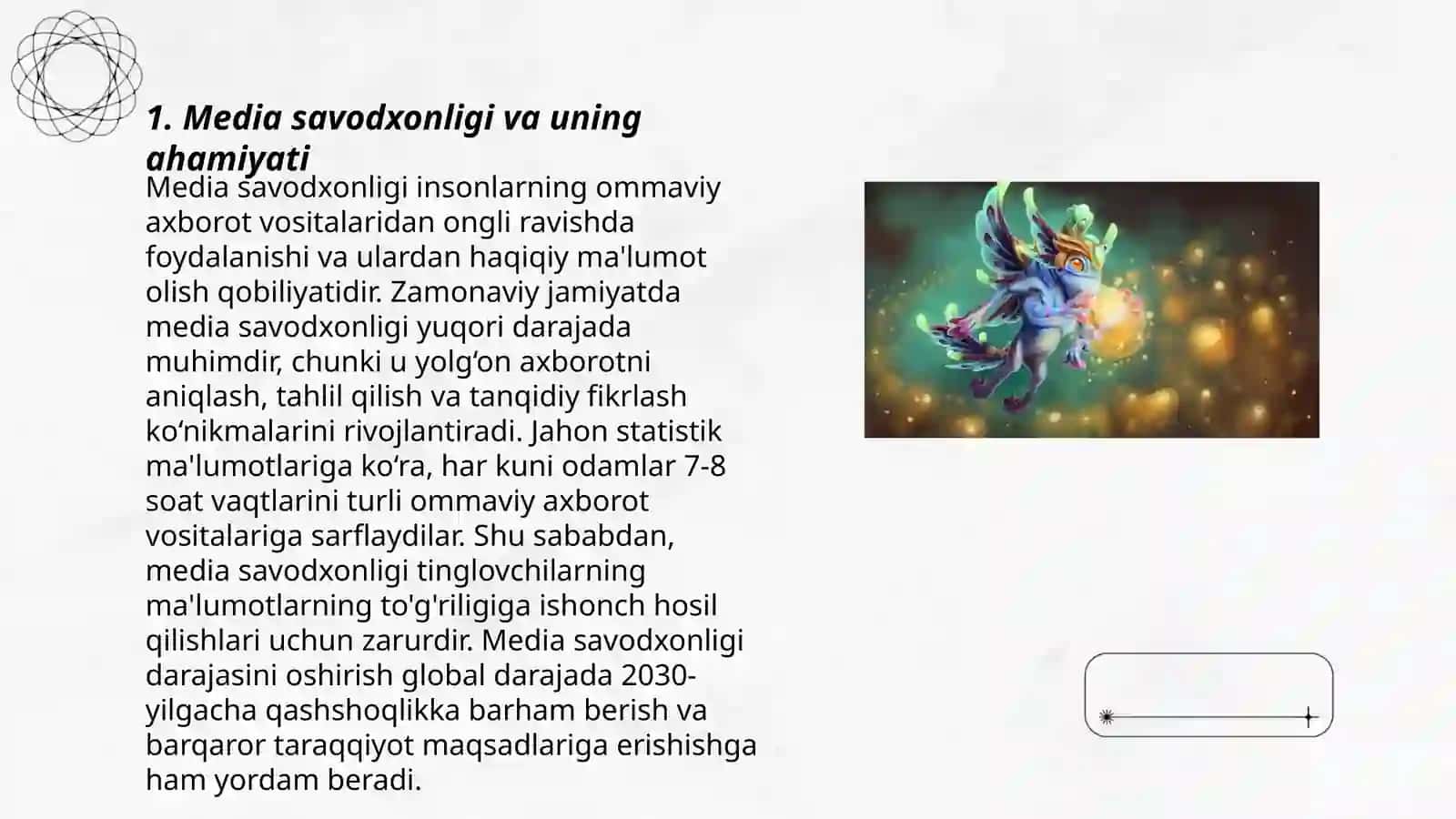 Media savodxonligi va uning ahamiyati 3
