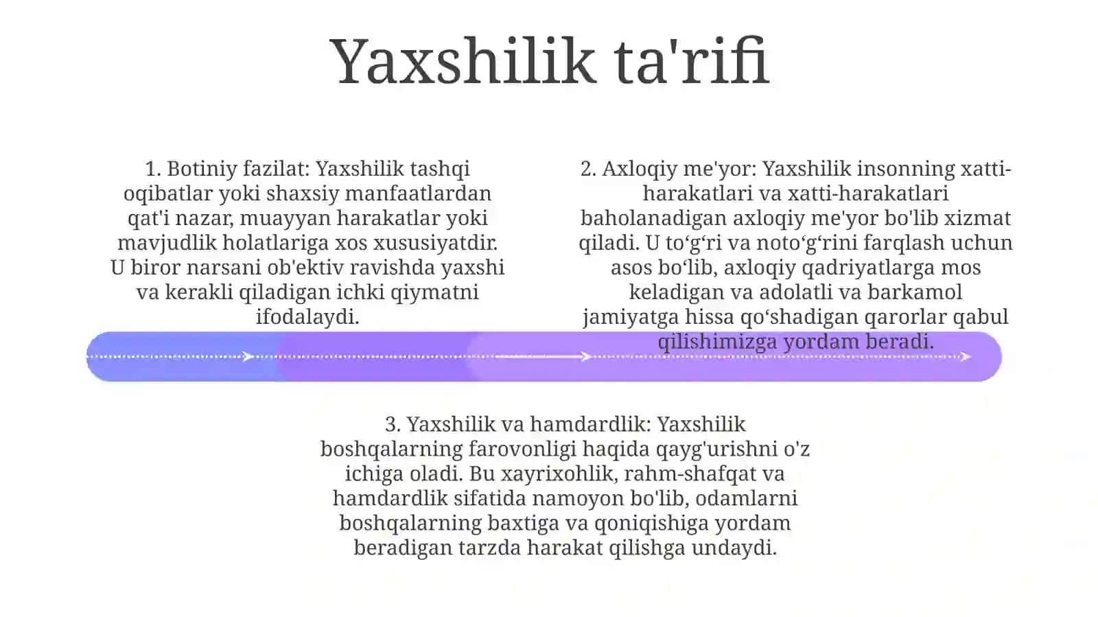 Yaxshilik 3
