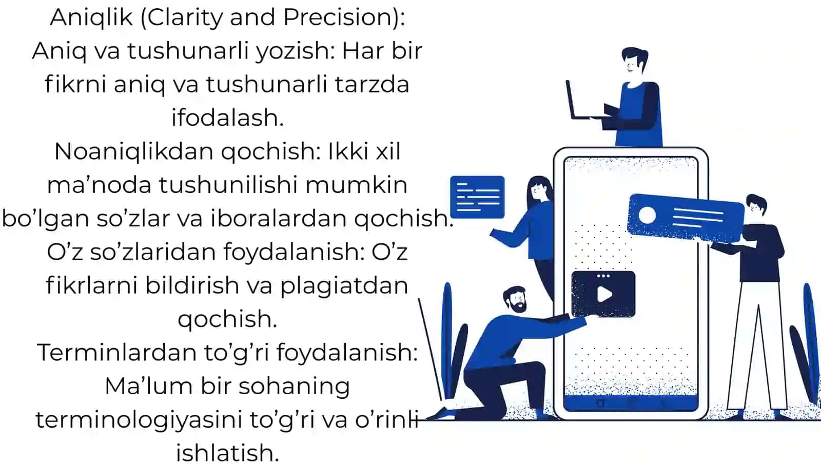 Akademik yozishning asosiy xususiyatlari 3