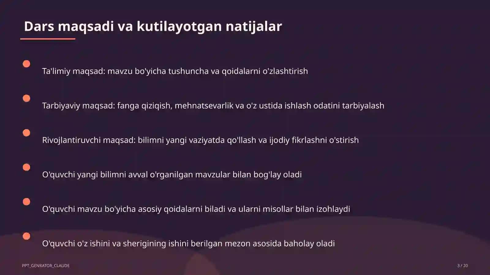 Informatika va axborot texnologiyalari (5–11) — metodik birlashma uchun 3