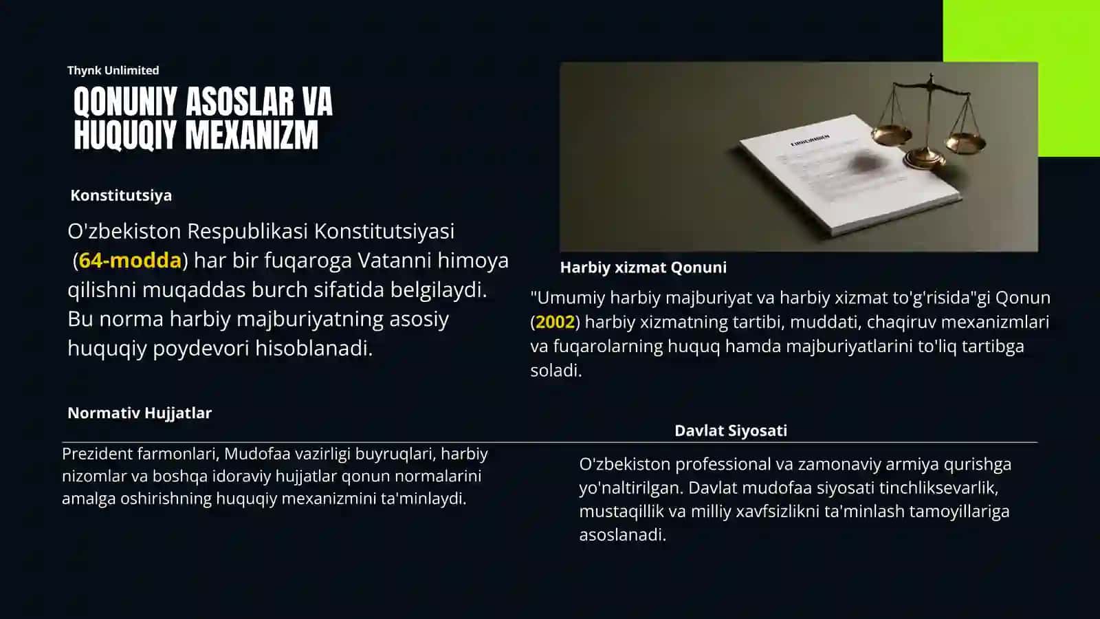 UMUMIY HARBIY MAJBURIYAT 3