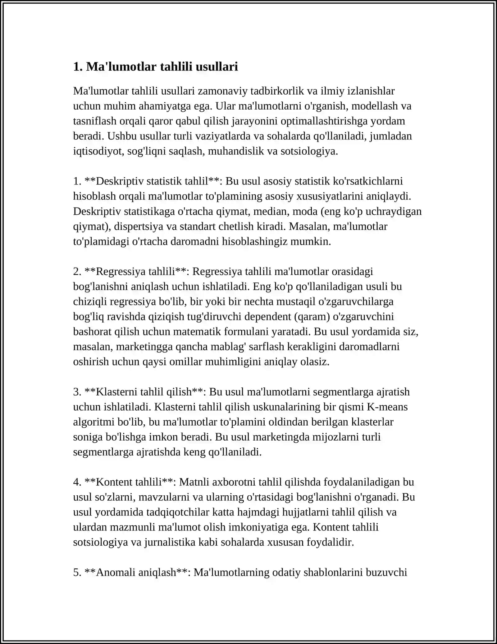 SKREPERLARNING ISH UNIMDORLIGINI ANIQLASH 3