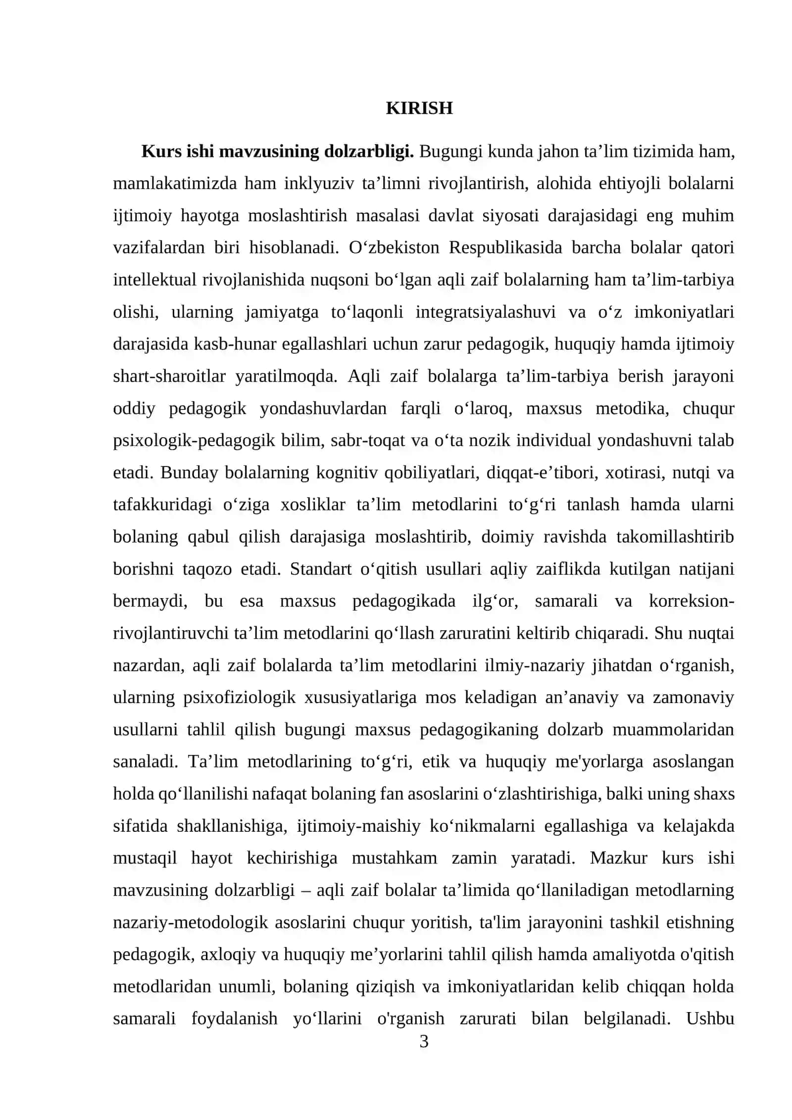 AQLI ZAIF BOLALARDA TA`LIM METODLARI 3