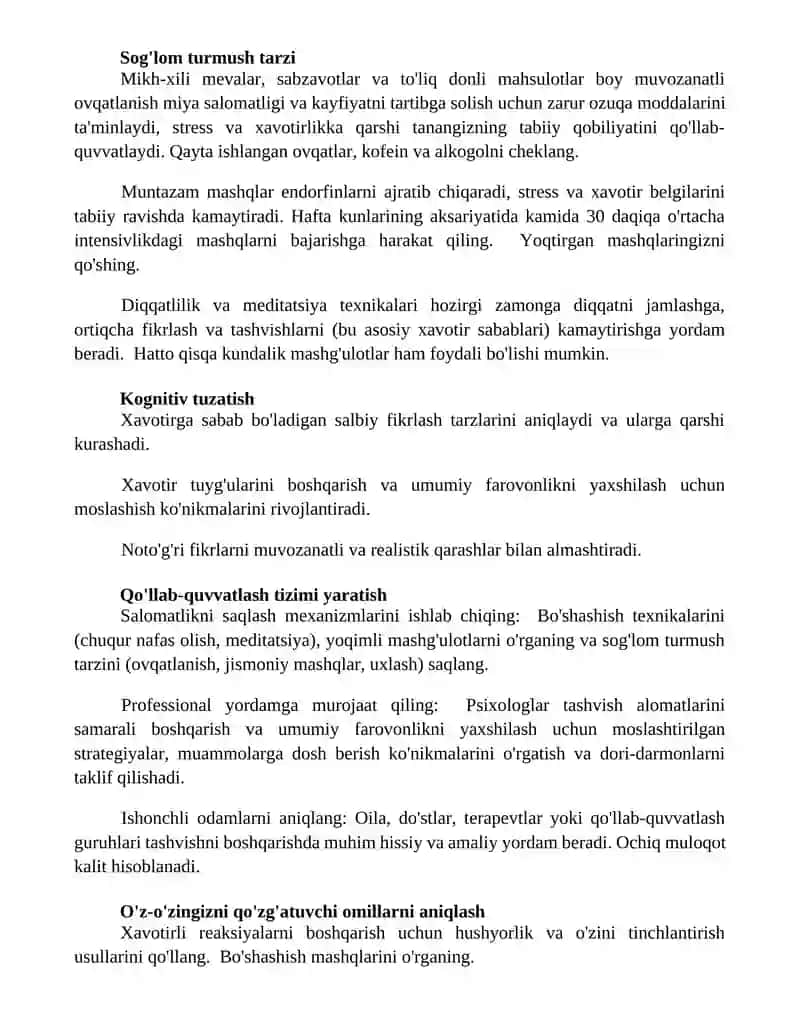 Asabiy titrashda yordam koʻrsatish 3