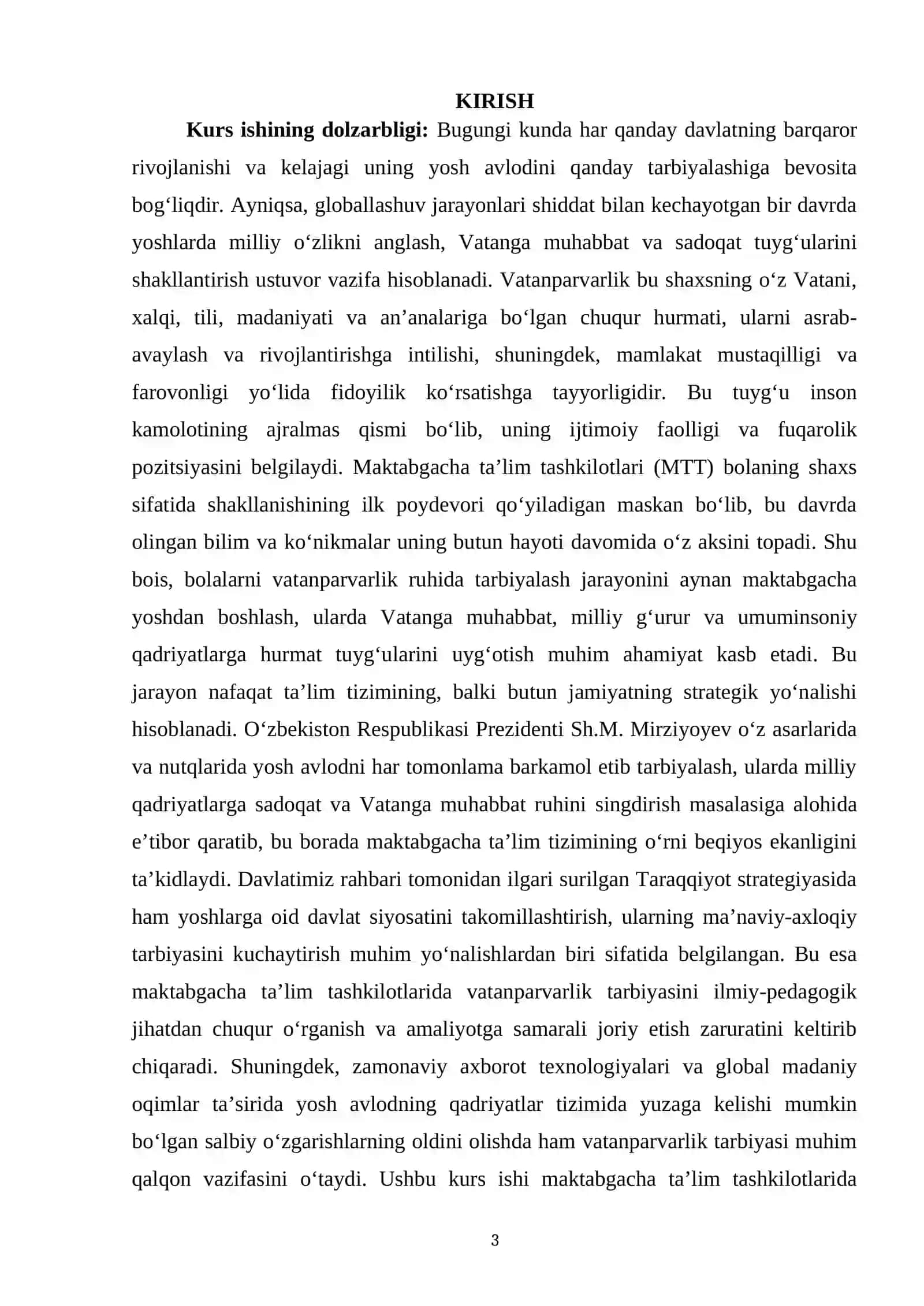 BOLALARNI VATANPARVARLIK RUHIDA TARBIYALASHDA MAKTABGACHA TA'𝗟IM TASHKILOTINING O'RNI 3