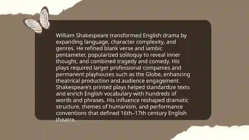 The Renaissance Era in English Literature, Visual Arts, and Music 3