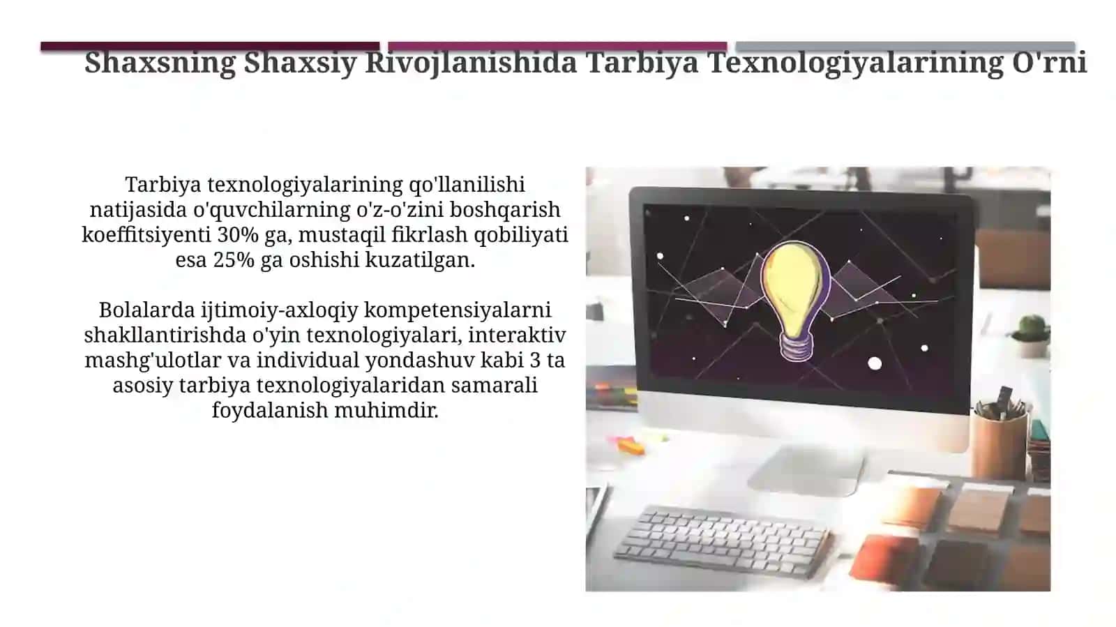 Tarbiya Texnologiyalarining Mohiyati va Mazmuni 3