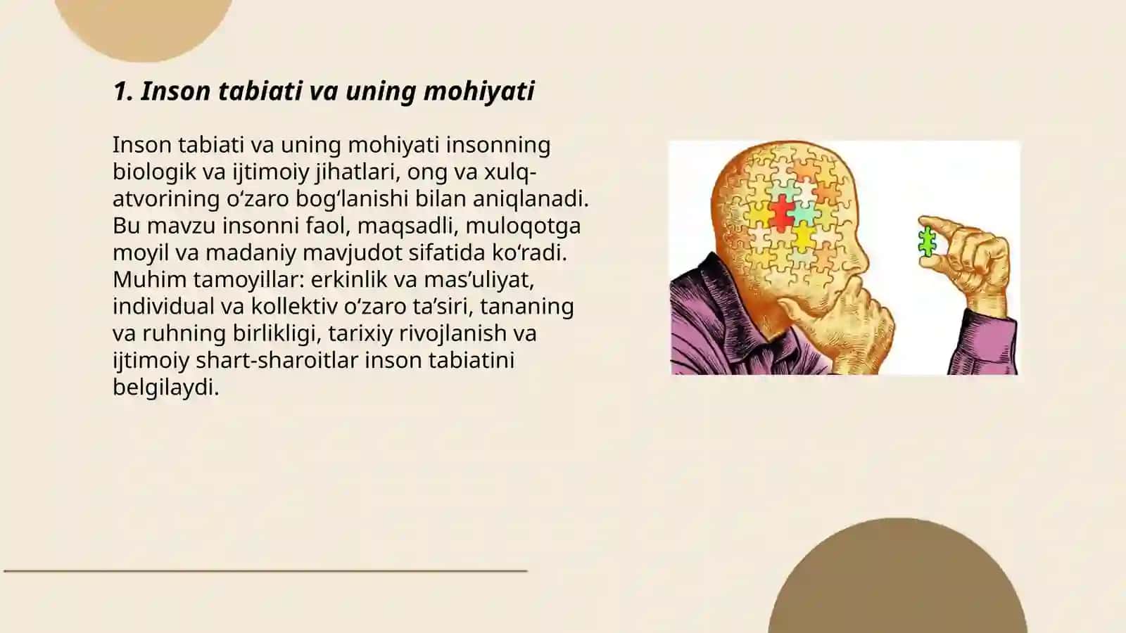 Inson falsafasi va falsafiy antropologiya 3