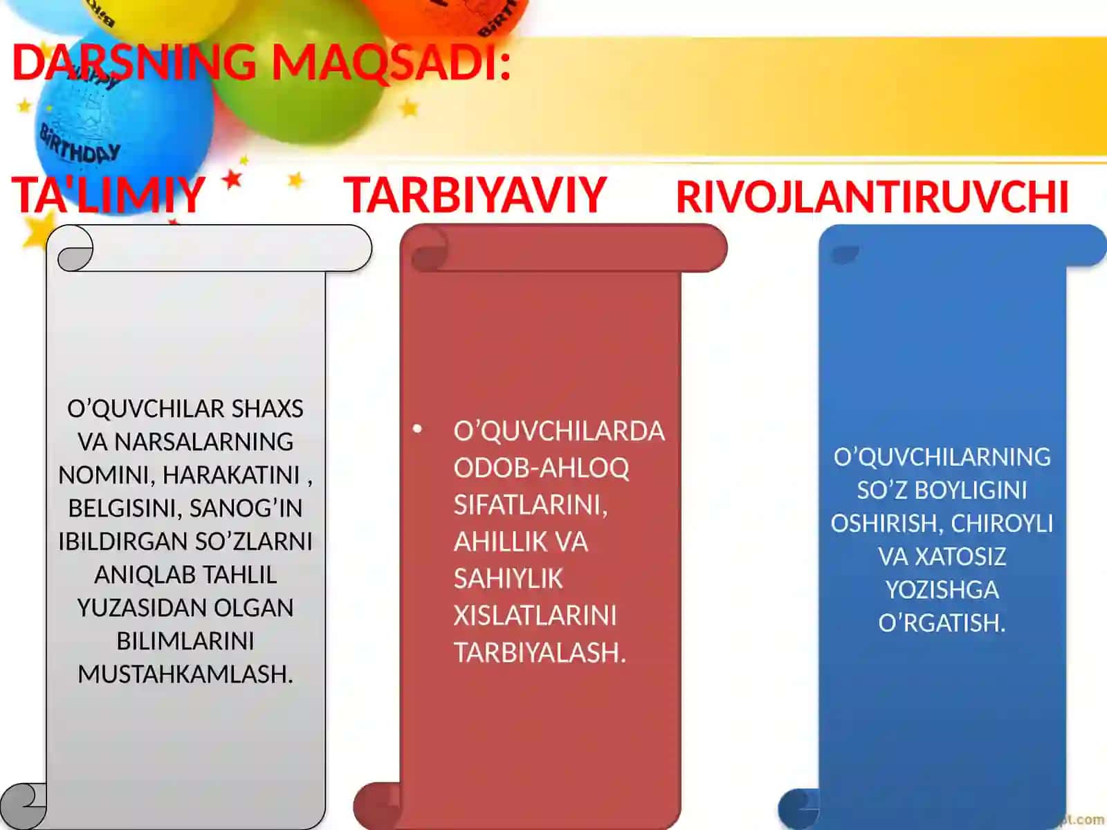 OTNI O'RGANISH DARSLARI RE'JASI VA ISHLANMASINI TUZISH 3