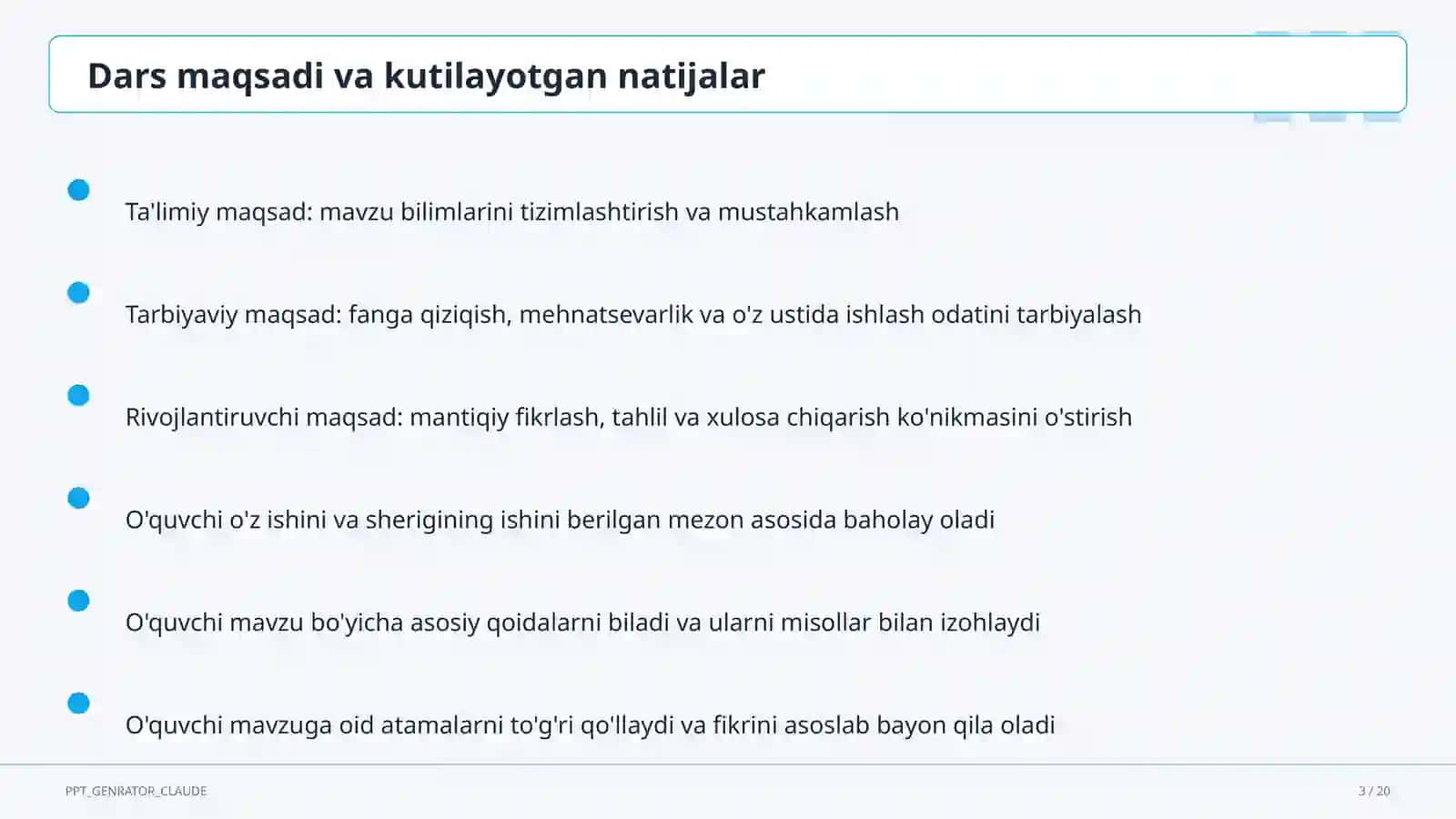 Yusuf Xos Hojib: Qutadg'u bilig (6-sinf) 3