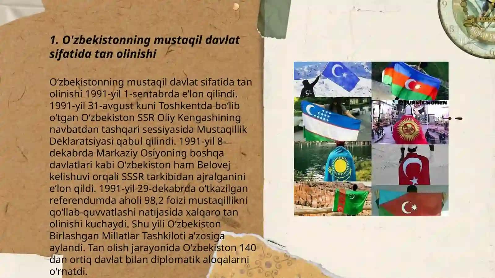 O'zbek va Jahon Hamjamiyati 3