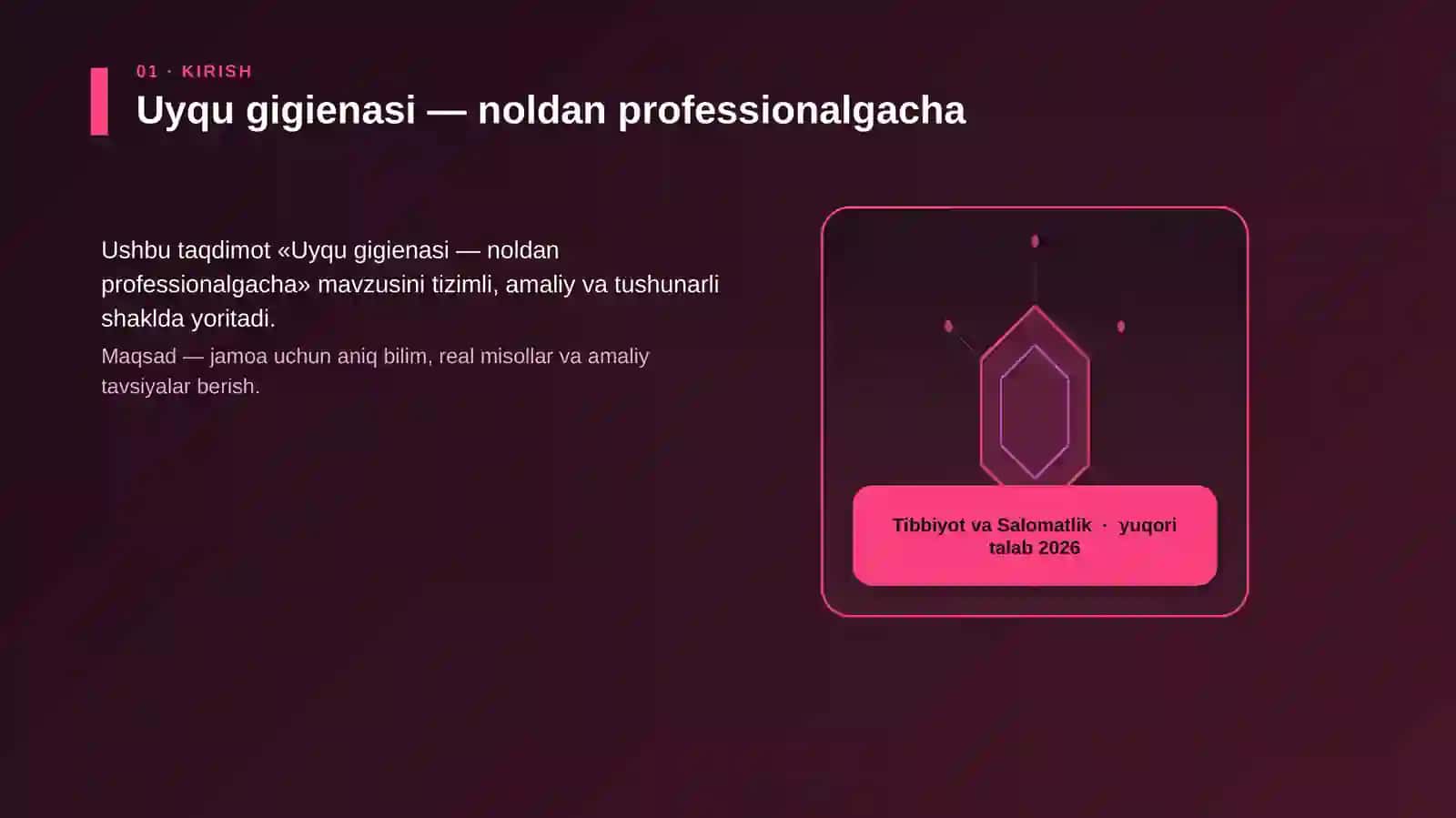 Uyqu gigienasi - noldan professionalgacha 3