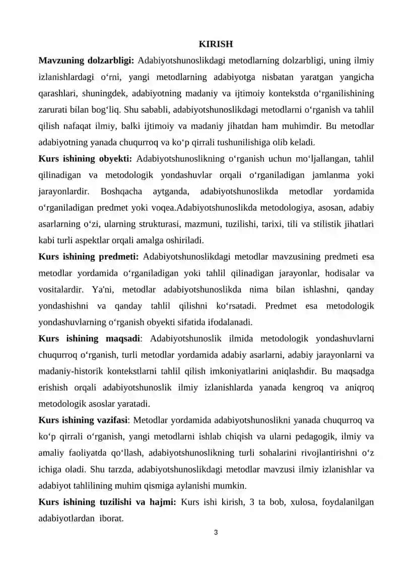 Adabiyotshunoslikdagi metodlar 3