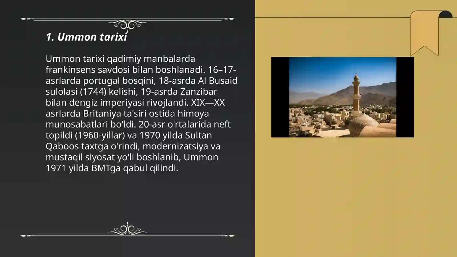 Ummon Tarixi 3